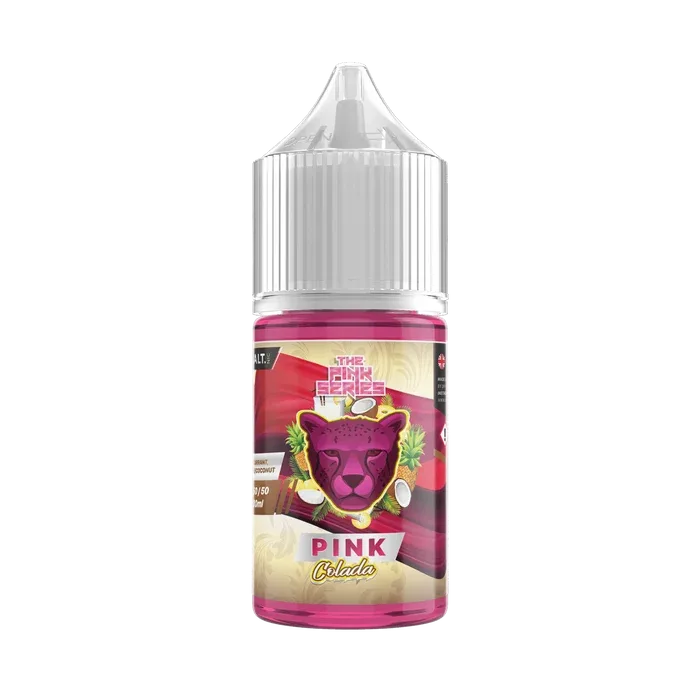 سالت دکتر ویپز Pink Colada | طعم آناناس، نارگیل و انگور فرنگی