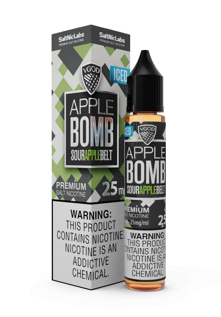 سالت بمب سیب یخ ویگاد – Vgod Apple Bomb