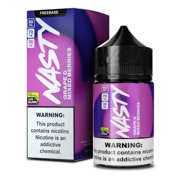 جویس میکس انگور بری نستی | Nasty Juice Mix Berries Grape