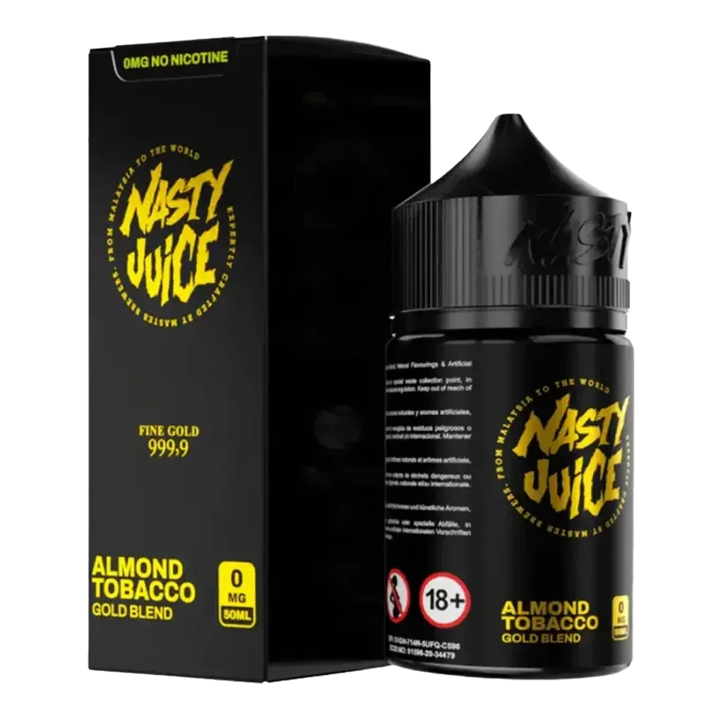 جویس نستی گلد بلند (تنباکو بادام) | Nasty Gold Blend 🍂🥇 | لوکس و ملایم