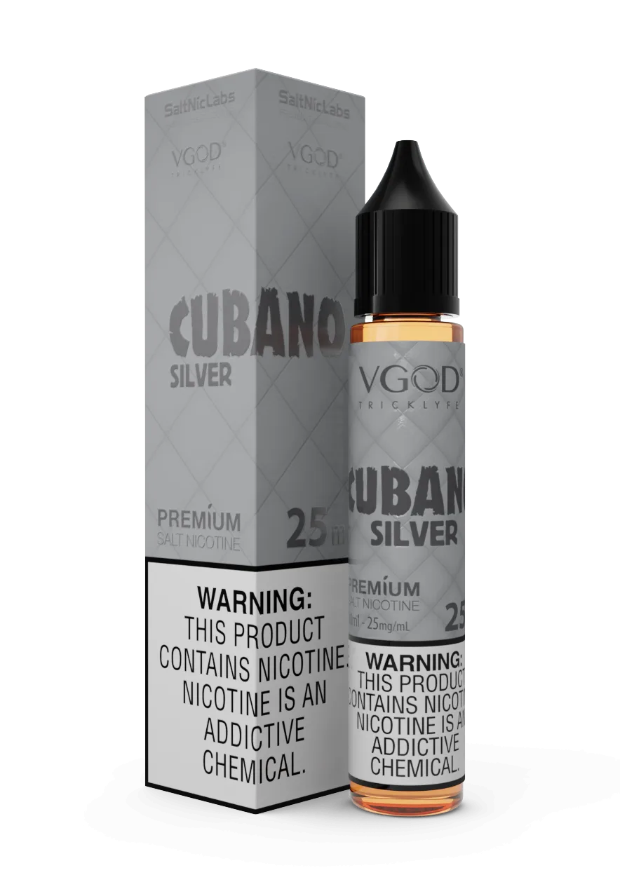 سالت نیکوتین ویگاد کوبانو سیلور vgod Cubano silver