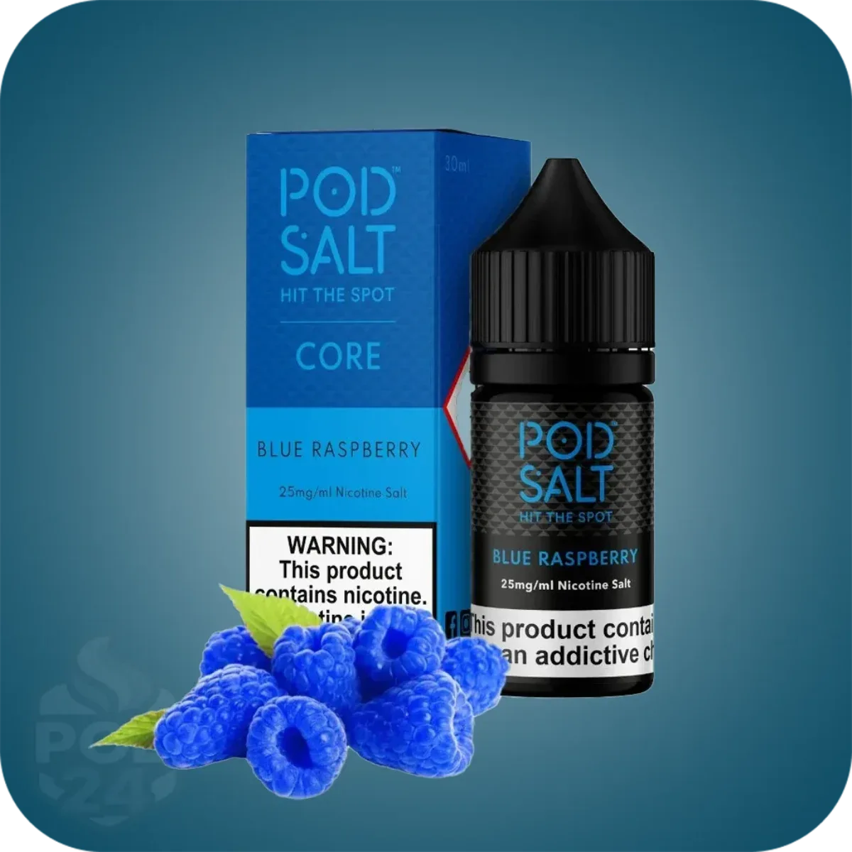 سالت نیکوتین پادسالت تمشک آبی | PodSalt Blue Raspberry