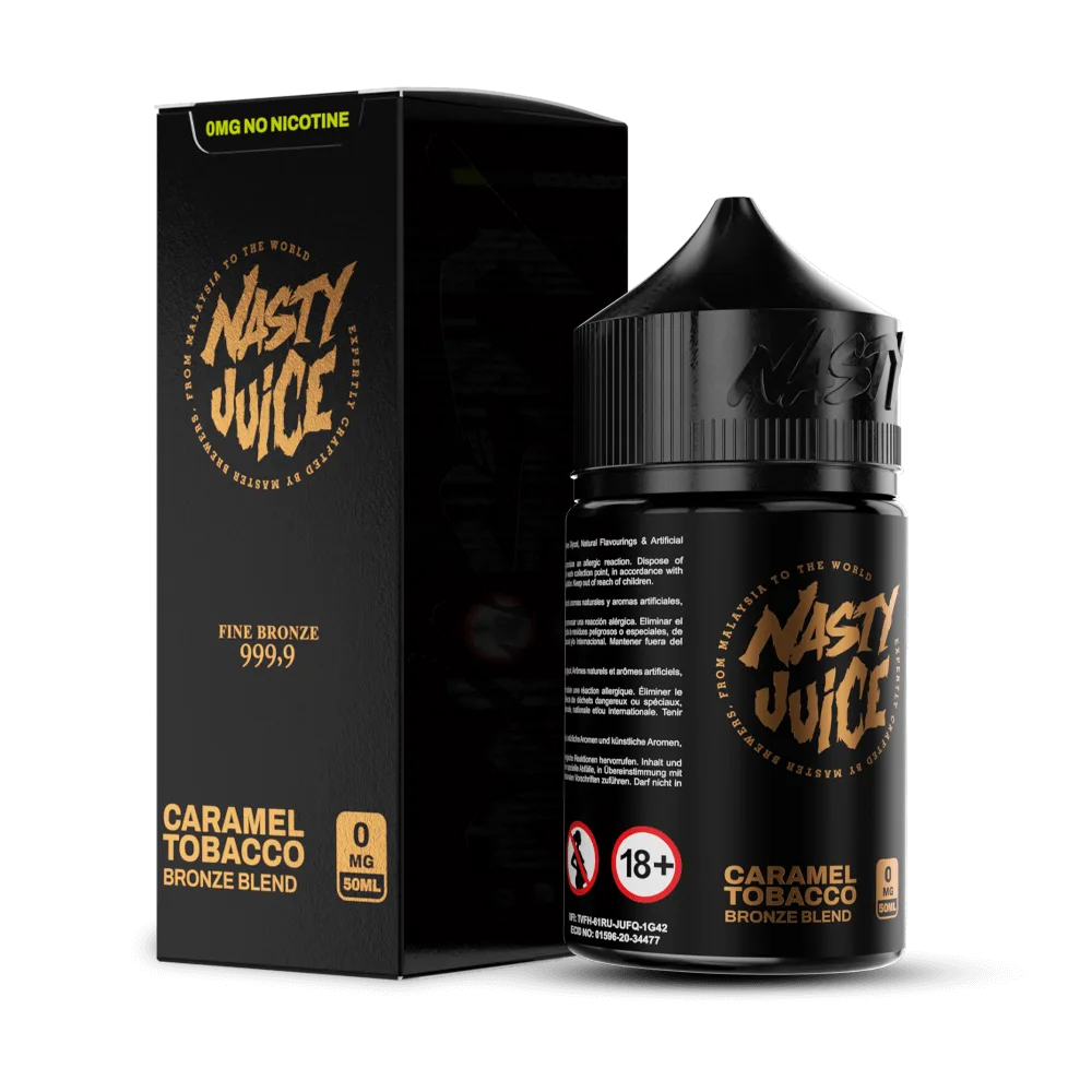 سالت نستی تنباکو کارامل | Nasty Caramel tobacco