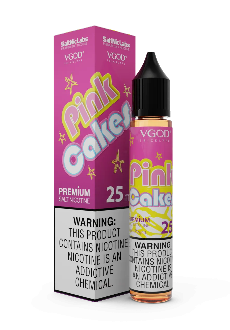 سالت کیک صورتی ویگاد – Vgod Pink Cakes