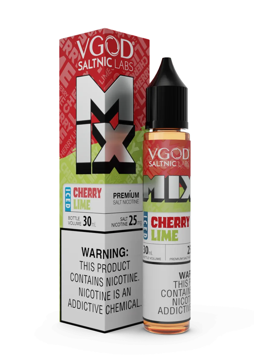 سالت نیکوتین ویگاد آلبالو لیمو یخ | VGOD Cherry Lime Ice MIX