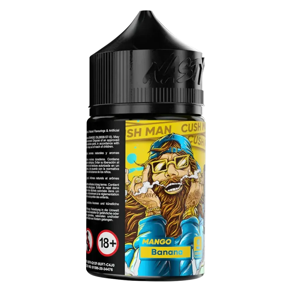 جویس نستی کاشمن انبه موز | Nasty Juice Cush Man Mango Banana
