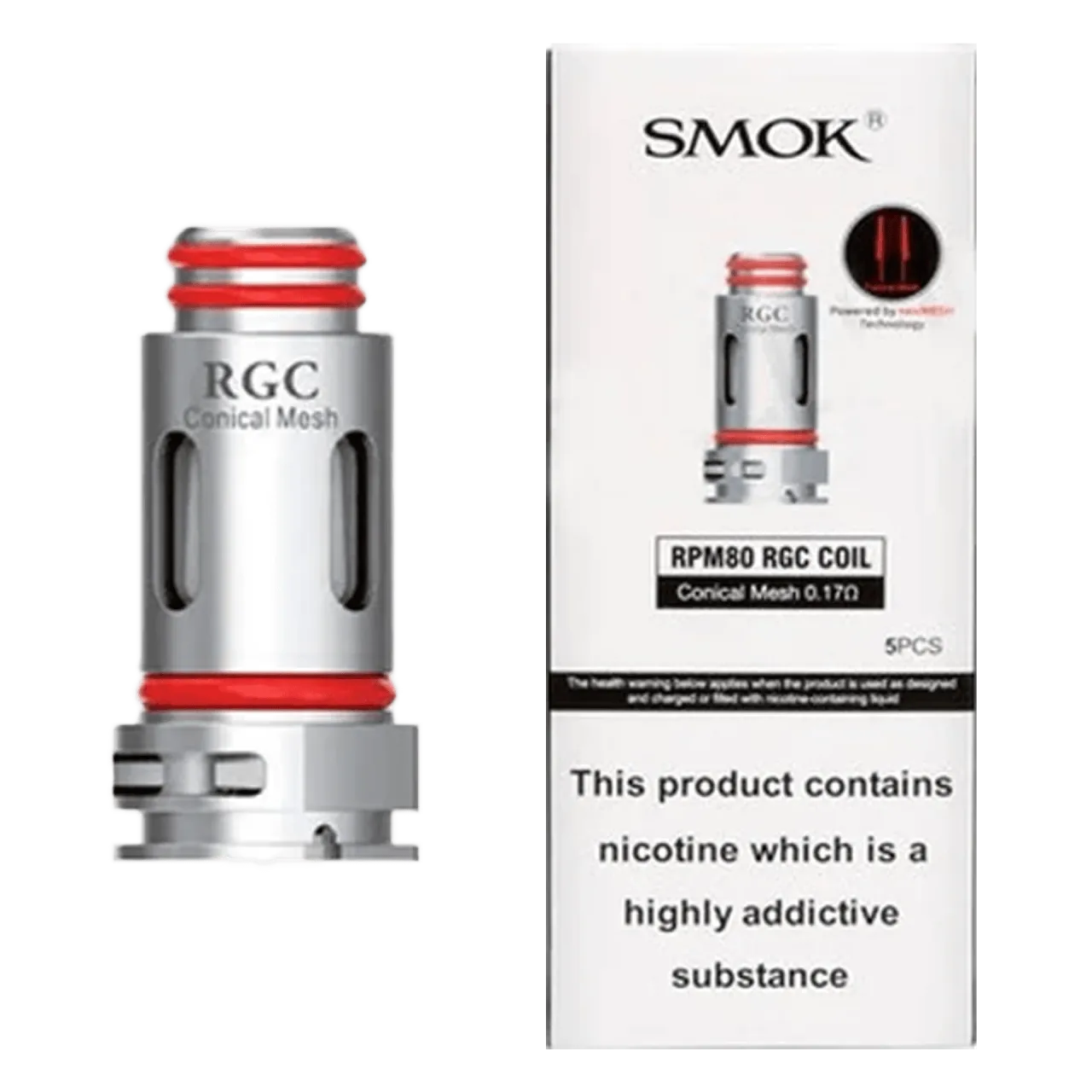 کویل اسموک آر جی سی | SMOK RGC Conical Mesh Coil