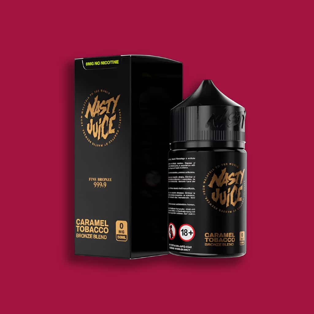 سالت نستی تنباکو کارامل | Nasty Caramel tobacco