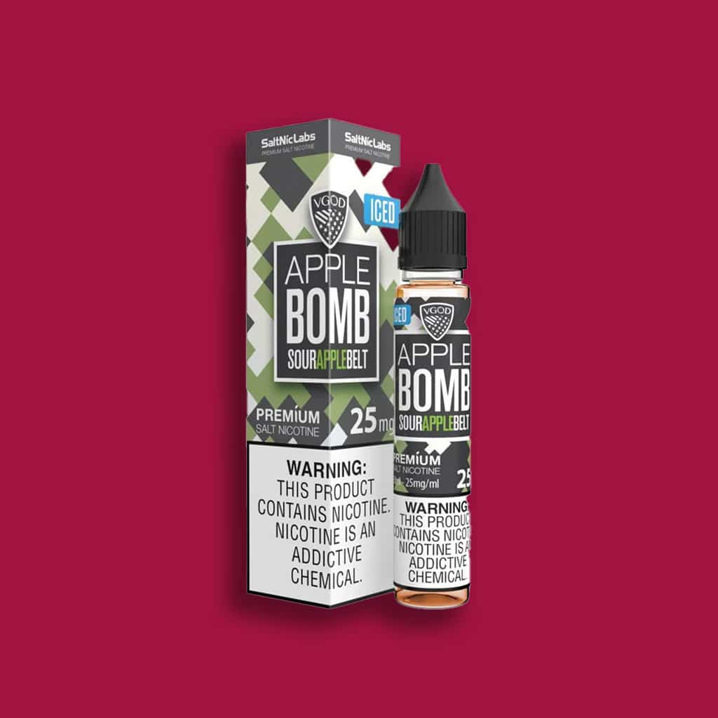 سالت بمب سیب یخ ویگاد – Vgod Apple Bomb