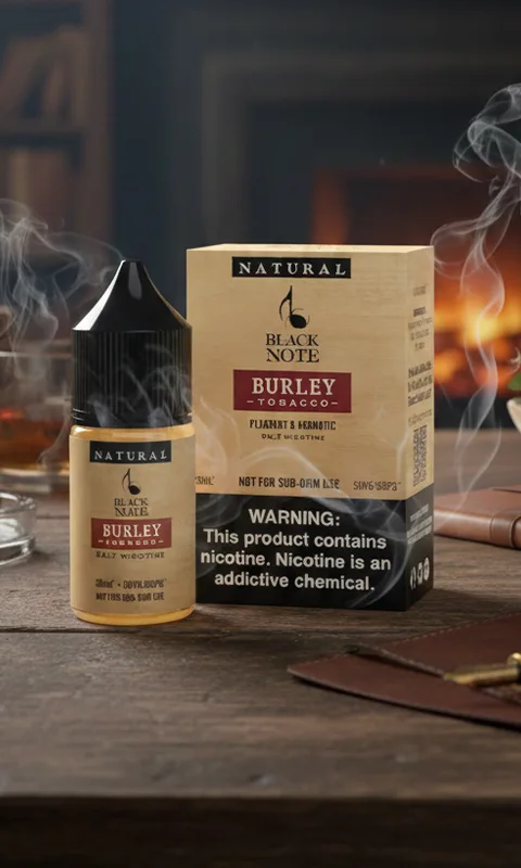 سالت نیکوتین بلک نوت تنباکو برلی