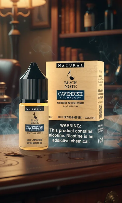 سالت نیکوتین بلک نوت تنباکو کاوندیش