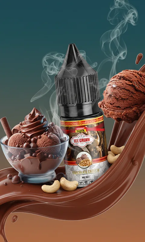 سالت نیکوتین هورنی فلاوا بستنی بادام هندی شکلاتی