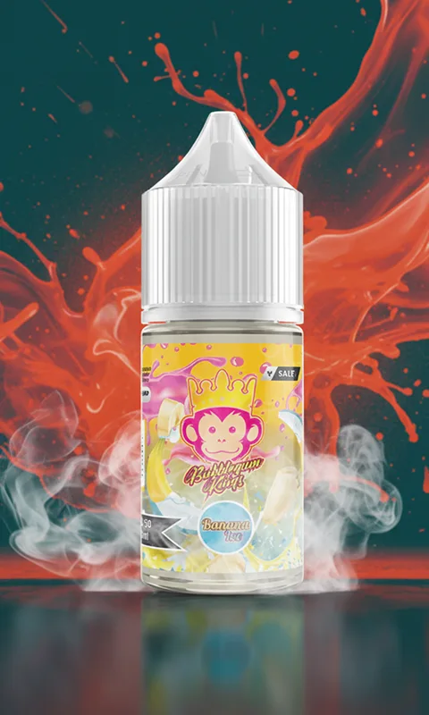 سالت نیکوتین دکتر ویپ آدامس بادکنکی موز یخ