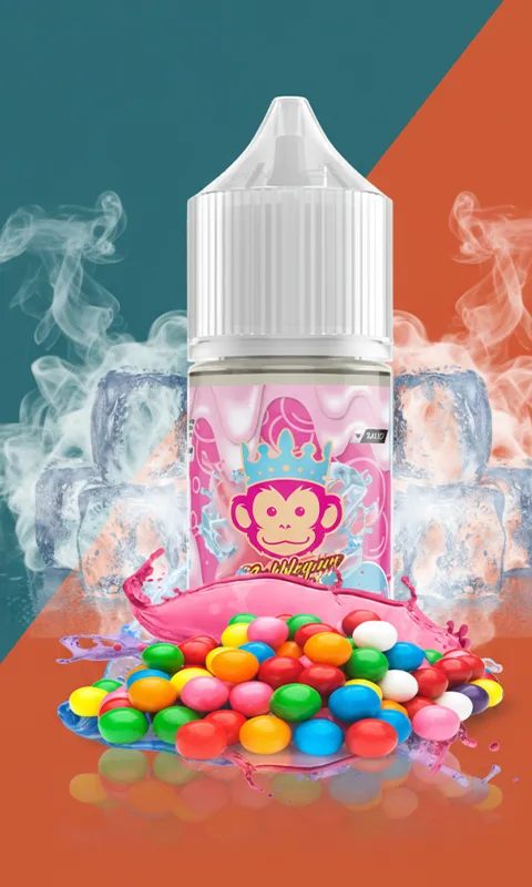 سالت نیکوتین دکتر ویپ آدامس بادکنکی یخ