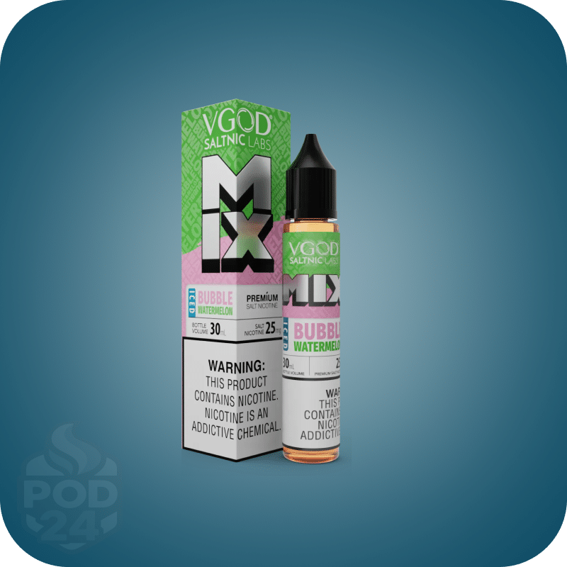 سالت ویگاد هندوانه آدامس یخ – MIX Bubblegum Watermelon Ice