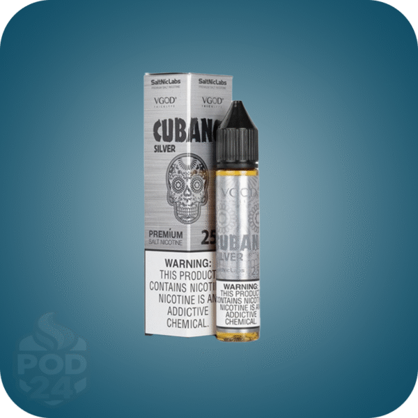 سالت نیکوتین ویگاد کوبانو سیلور vgod  Cubano silver