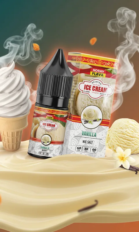 سالت نیکوتین هورنی فلاوا بستنی وانیلی