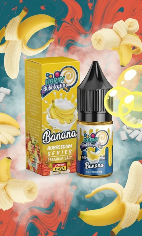 سالت نیکوتین هورنی فلاوا آدامس بادکنکی موزی