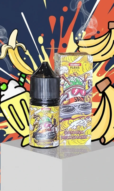 سالت نیکوتین هورنی فلاوا میلک شیک موز