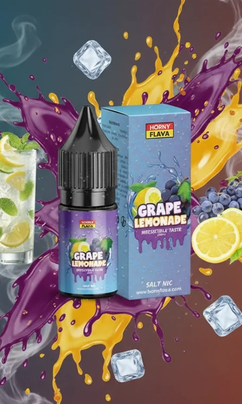 سالت نیکوتین هورنی فلاوا انگور لیموناد