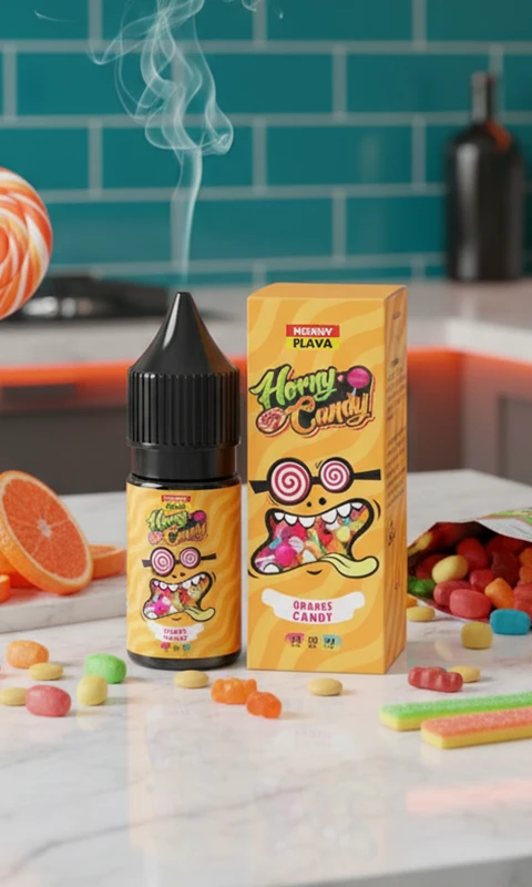 سالت نیکوتین هورنی فلاوا آبنبات پرتقالی