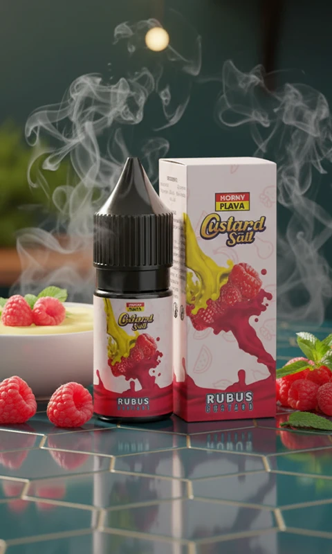 سالت نیکوتین هورنی فلاوا تمشک کاستارد