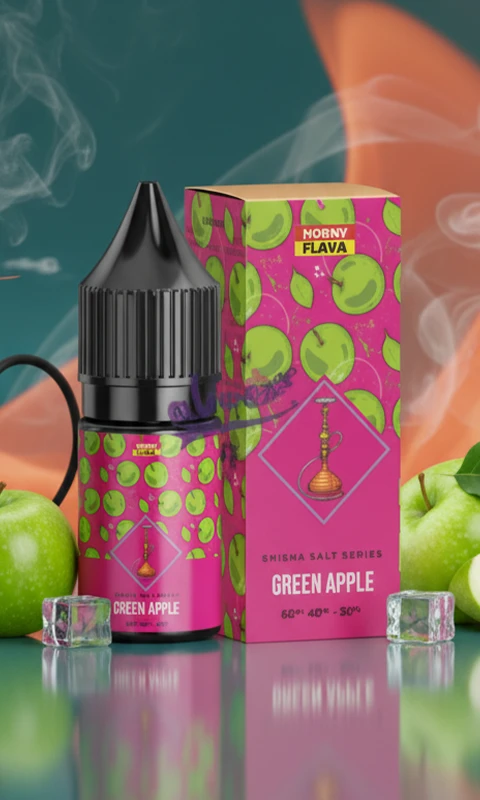 سالت نیکوتین هورنی فلاوا قلیان سیب سبز