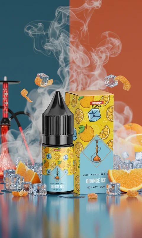 سالت نیکوتین هورنی فلاوا قلیان پرتقال یخ