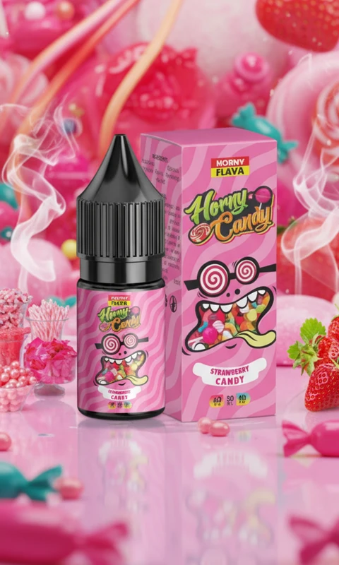 سالت نیکوتین هورنی فلاوا آبنبات توت‌فرنگی