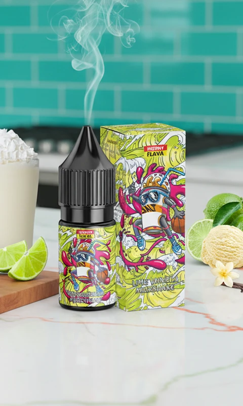 سالت نیکوتین هورنی فلاوا میلک شیک لیمو وانیل