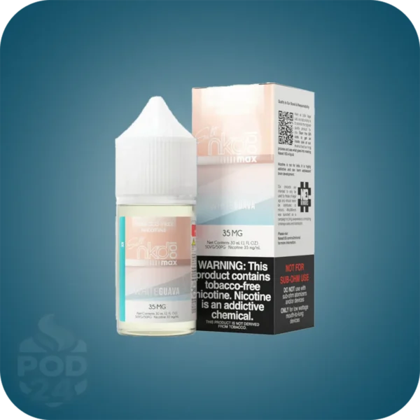 سالت نیکد مکس وایت گواوا یخ | Naked Max White Guava Ice