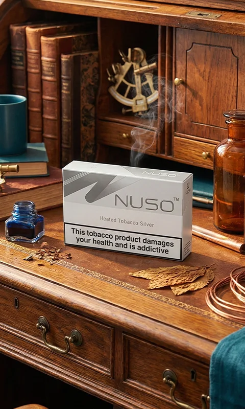 خرید سیگار نوسو نقره ای سیگار نوسو نقره ای Nuso Silver Heatstick