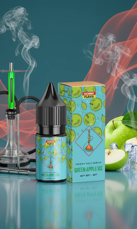 سالت نیکوتین هورنی فلاوا قلیان سیب سبز یخ