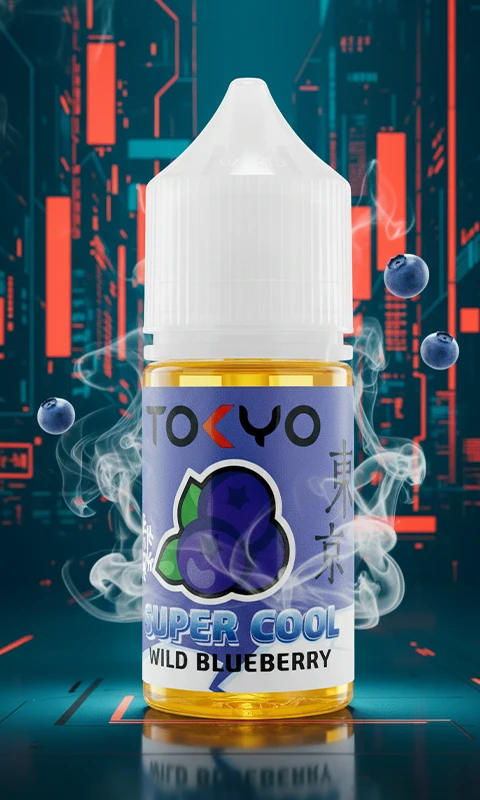 سالت نیکوتین توکیو سوپرکول بلوبری وحشی یخ