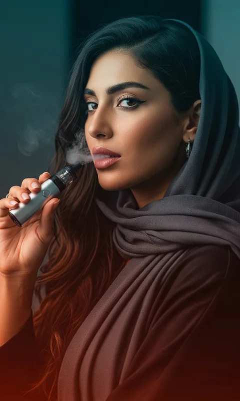 تصویری از استفاده کننده از کارتریج‌های ووپوو