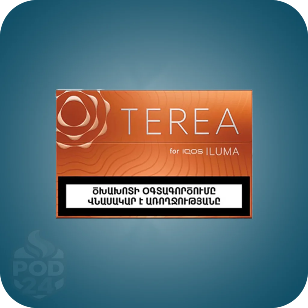 فیلتر ترا امبر ارمنی | TEREA Amber Armenia 🍂✨ | تعادل بی‌نظیر طعم و گیرایی