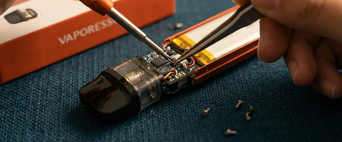 ابزار و روش تعمیر پاد و ویپ