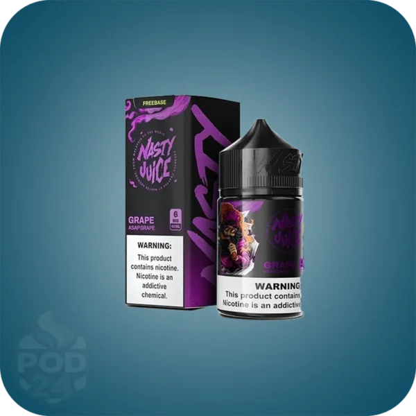 جویس انگور یخ نستی | Nasty Juice Grape Ice (ASAP Grape)