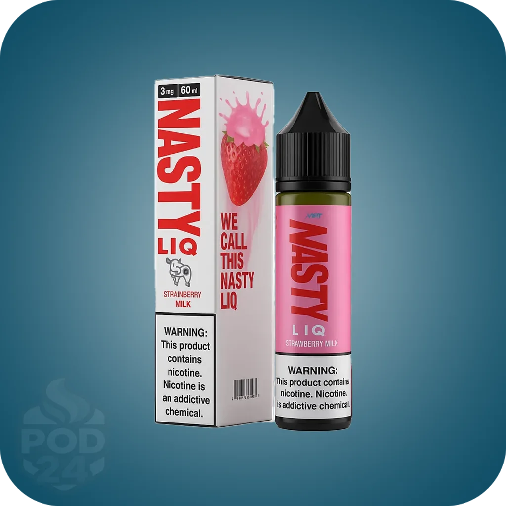 جویس شیر توت فرنگی نستی | Nasty Juice Strawberry Milk