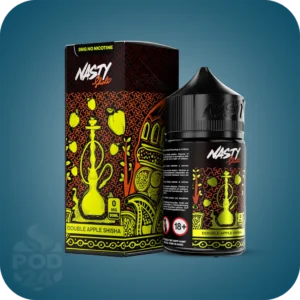 جویس نستی دو سیب (سری شیشه) | Nasty Shisha Double Apple 🍎🍏 | طعم اصیل قلیان