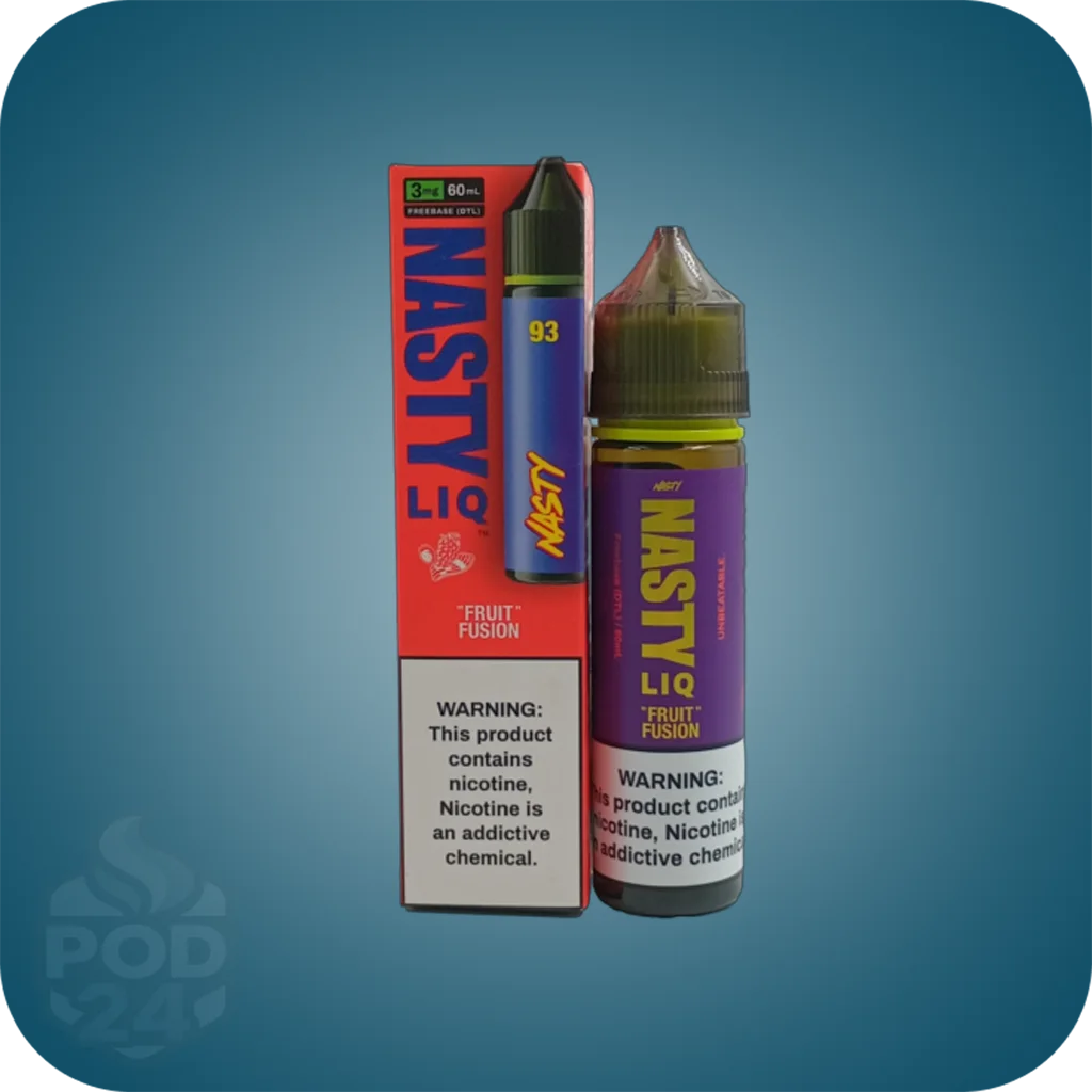 جویس نستی فروت فیوژن (توت فرنگی بلک بری) | Nasty Juice Fruit Fusion