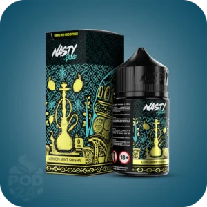 جویس نستی لیمو نعنا (سری شیشه) | Nasty Shisha Lemon Mint 🍋🍃 | طراوت خالص