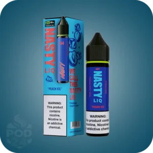 جویس نستی هلو یخ | Nasty Juice Peach Ice 🍑❄️ | طعمی مخملی و خنک