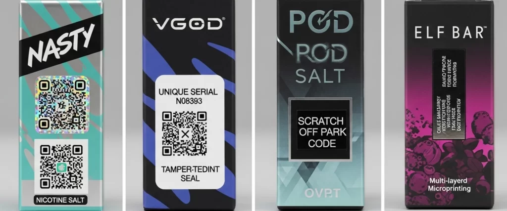 مقایسه سیستمهای اصالتسنجی: نستی در برابر رقبا (VGOD، Pod Salt، Elf Bar)