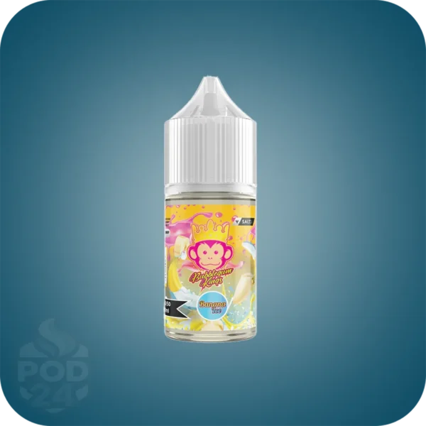 سالت دکتر ویپز آدامس بادکنکی موز یخ | Bubblegum Kings Banana Ice