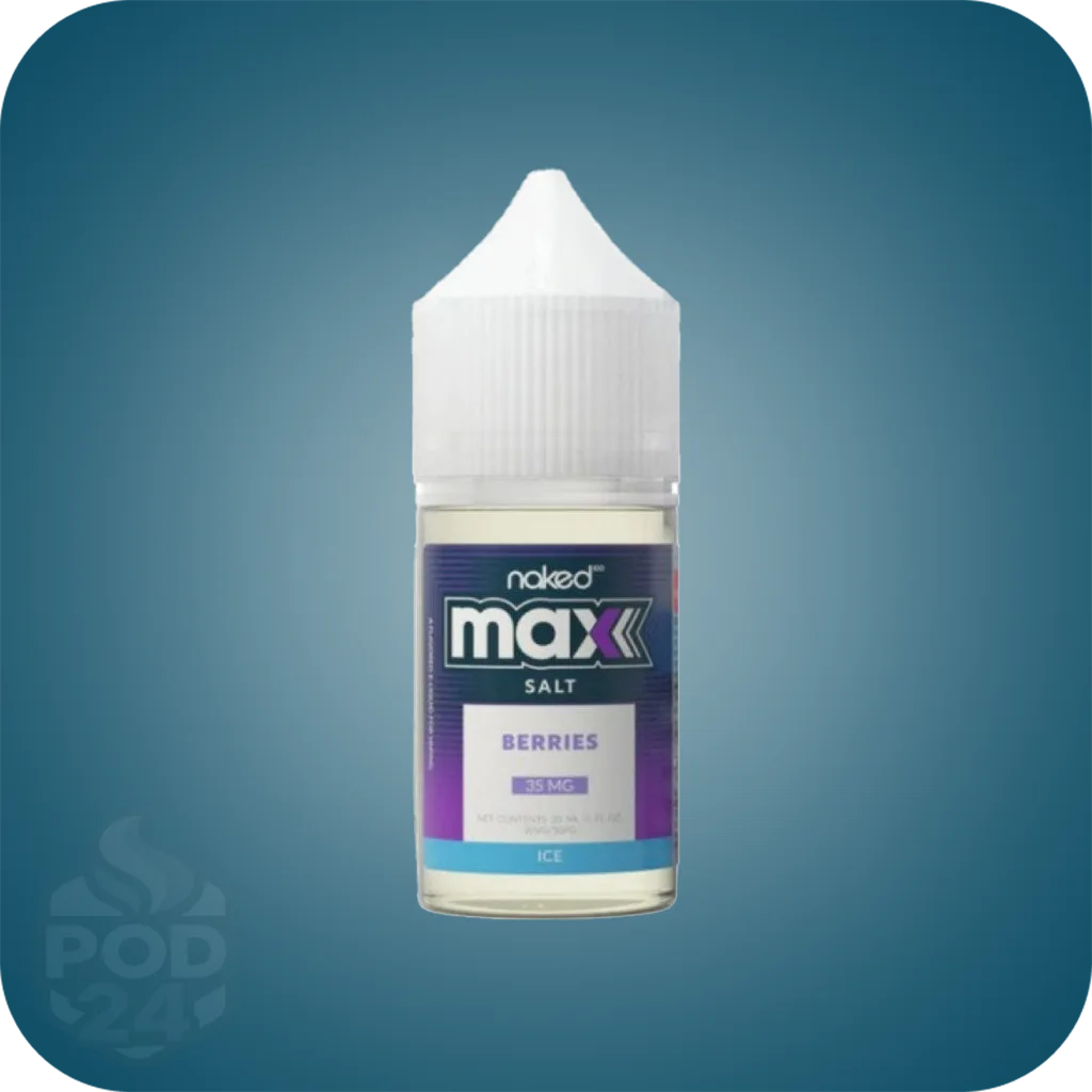 سالت نیکد مکس بریز آیس (بلوبری تمشک) | Naked Max Berries Ice