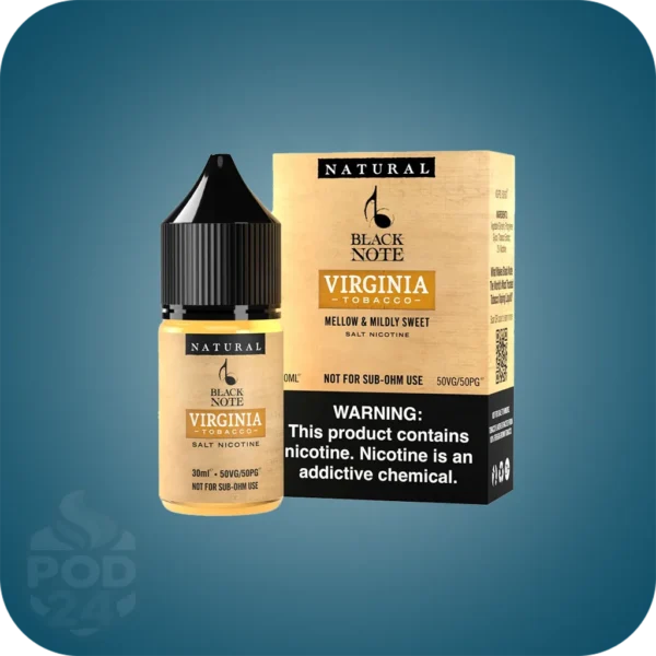 سالت بلک نوت تنباکو ویرجینیا | Black Note Virginia Tobacco