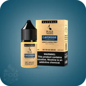 سالت بلک نوت تنباکو کاوندیش | Black Note Cavendish Tobacco