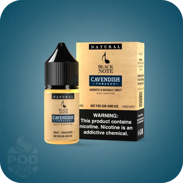 سالت بلک نوت تنباکو کاوندیش | Black Note Cavendish Tobacco