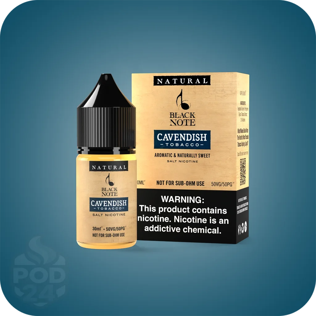 سالت بلک نوت تنباکو کاوندیش | Black Note Cavendish Tobacco